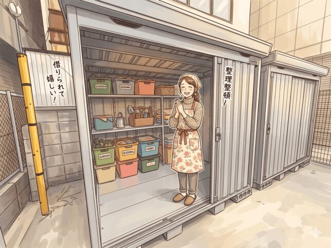 レンタル物置の効果